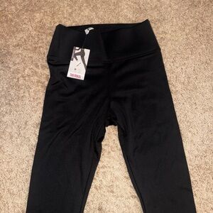 Black Women Thermal Leggings